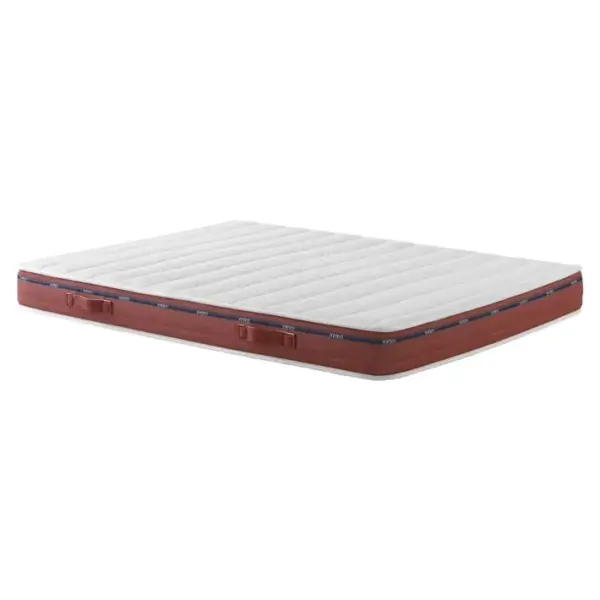 Ensemble Matelas Latex, Sommier, Pieds, Couette Et Oreiller Crépuscule 500 Soutien Ferme 140 X 190