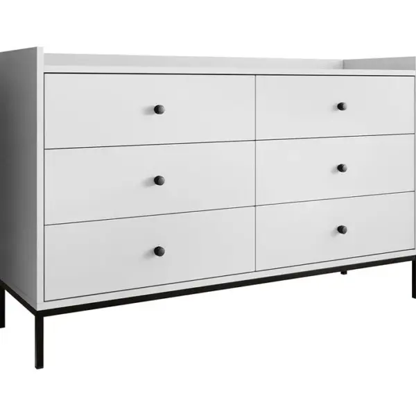 Filipo - Commode - Blanc - 130 Cm