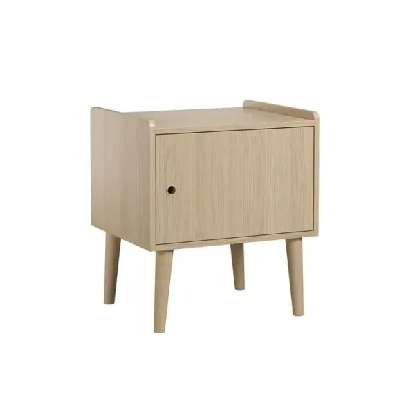 Chevet 1 Porte Retro - Bois