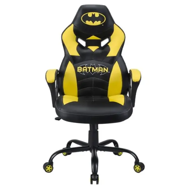 Chaise Gaming Batman, Fauteuil Gamer Noir Taille S/m