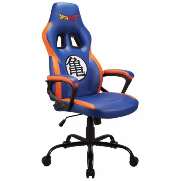 Chaise Gaming dBz Dragon Ball Z , Fauteuil Gamer Bleu Taille L