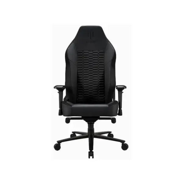 Fauteuil Gamer Apollon Classic Black Metal, Chaise Gaming Noir Taille Xl