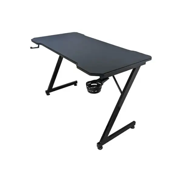 Bureau Gamer Ergonomique Finition Carbone Pour PC Gaming