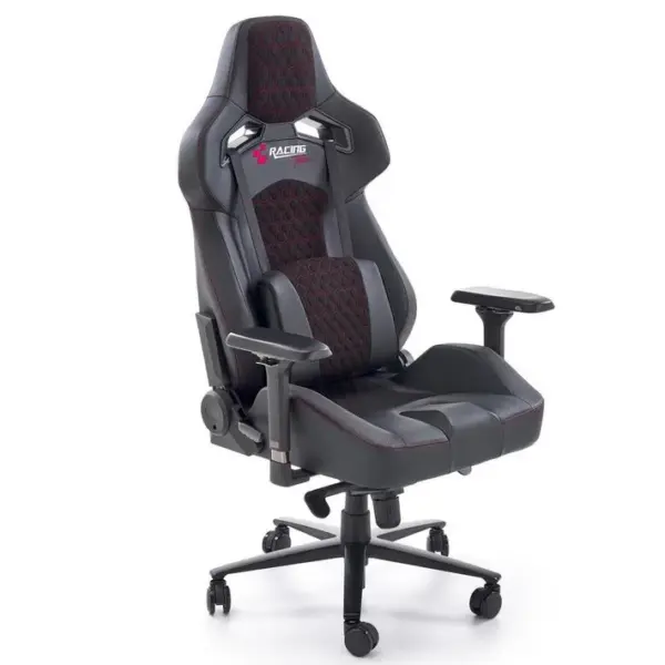 Fauteuil Gaming Design En Éco-cuir Noir Python