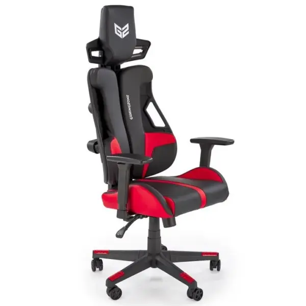 Fauteuil De Gaming Bicolore Noir Et Rouge En Simili Cuir Écologique Viper