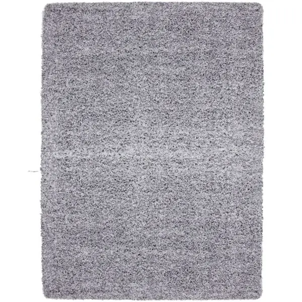 Shaggy - Tapis Uni à Poils Longs - Gris Clair 300 X 400 Cm