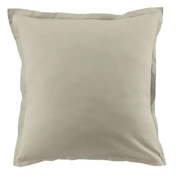 Lot De 2 Taies Doreiller 63x63 Cm Coton 57 Fils Latte