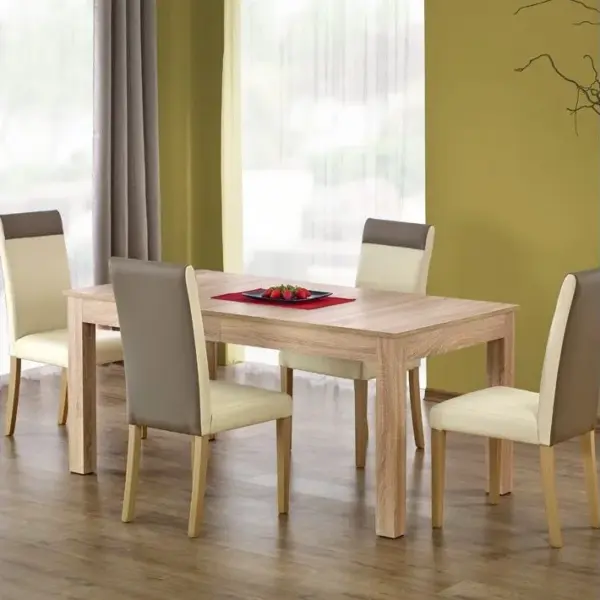 Grande Table De Repas Rectangulaire Chêne Sonoma Aude