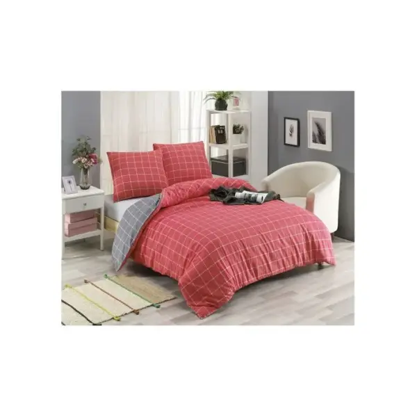 Parure De Lit Trendy Rouge - 240x260