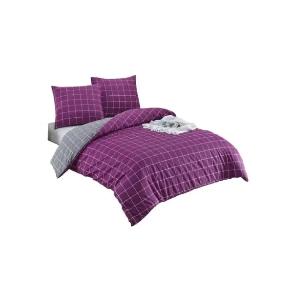 Parure De Lit Trendy Violet - 240x260