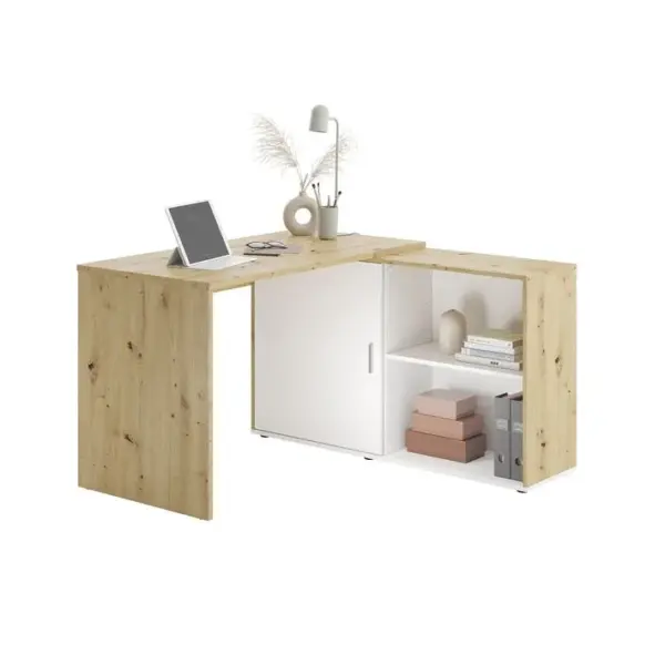 Bureau Dangle Modulable Avec Étagères