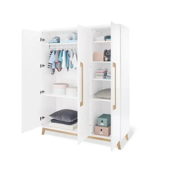 Grande Armoire riva Blanc Bois