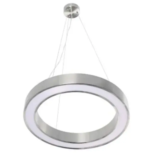 Lampe Suspension Design saturn 50cm Argent