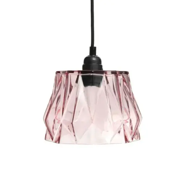 Lampe Suspension Déco aurea 19cm Rose