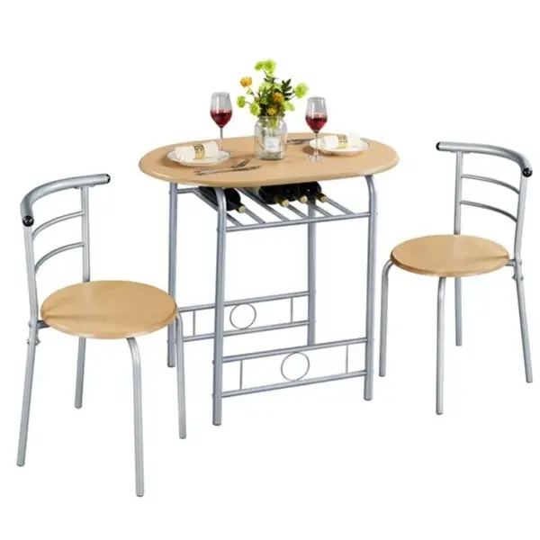 Ensemble De Table à Manger Avec 2 Chaises