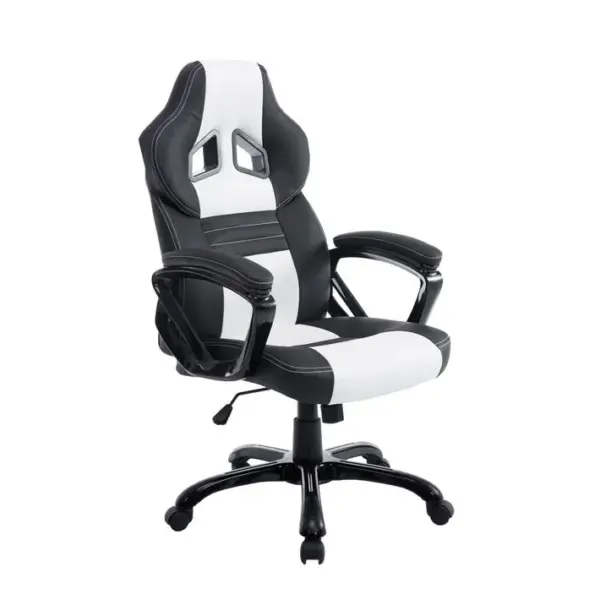 Fauteuil De Bureau / Gaming Pedro Noir / Blanc