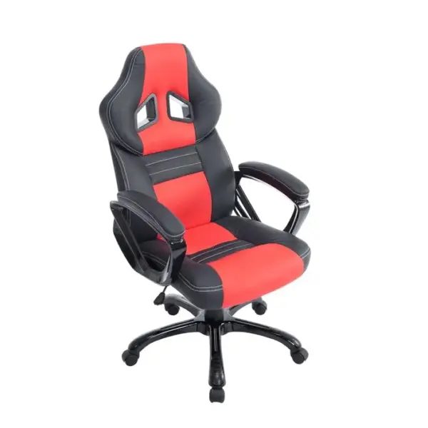 Fauteuil De Bureau / Gaming Pedro Noir / Rouge