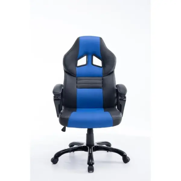 Fauteuil De Bureau / Gaming Pedro Noir / Bleu