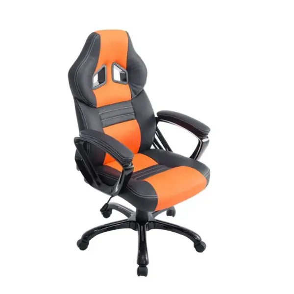 Fauteuil De Bureau / Gaming Pedro Noir / Orange