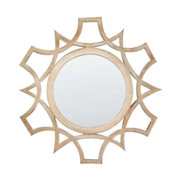 Miroir 60 Cm Bois Clair Zapopan