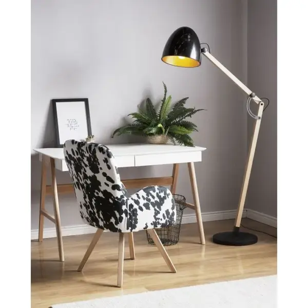 Lampadaire Arc Noir Hetton