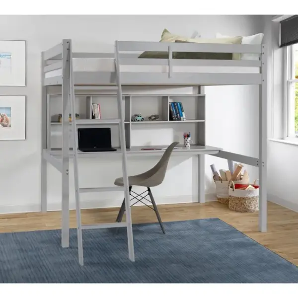 Option bureau pour mezzanine BLOOM Gris