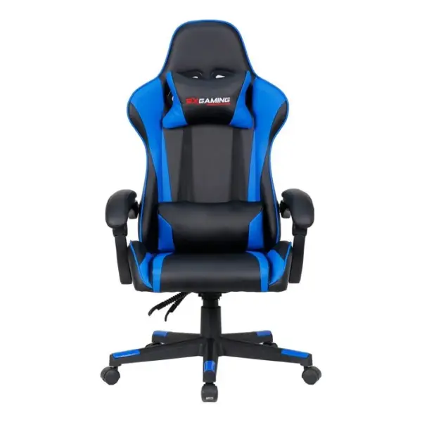 Fauteuil de bureau GAMER FURIOUS noir et bleu