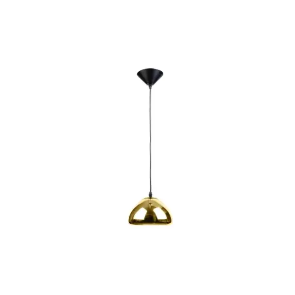 Lampe Suspension Empty - 18cm - Métal Chromé Doré