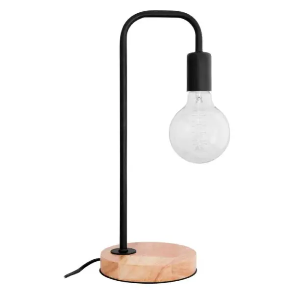 Lampe De Table De Style Scandinave - Prinston Noir