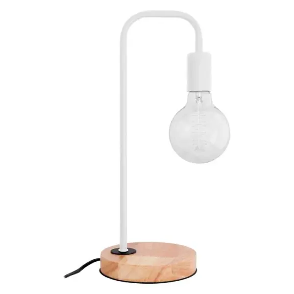 Lampe De Table De Style Scandinave - Prinston Blanc