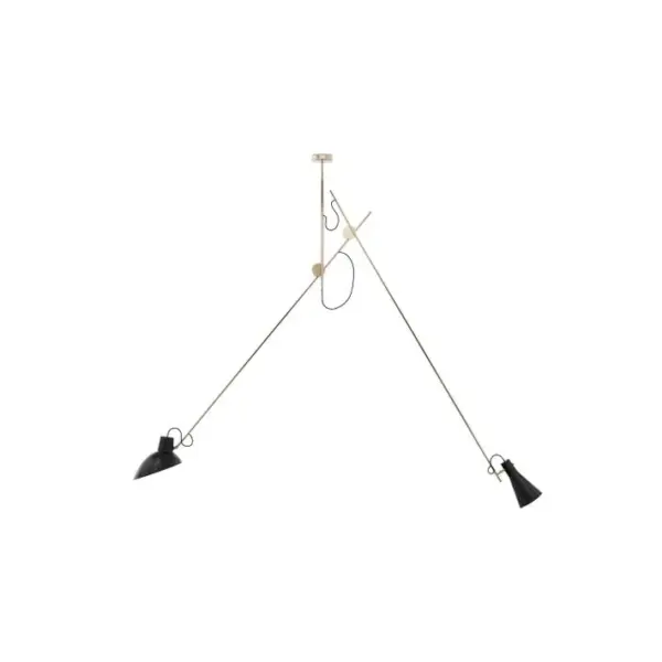 Lampe Suspendue Style Moderne, Tiges Réglables - Lemi Doré