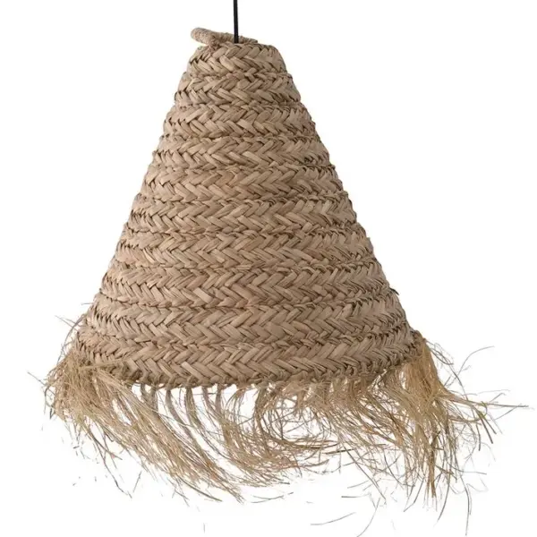 Abat-jour Pour Suspension En Algues, Style Boho Bali - Deya Naturel