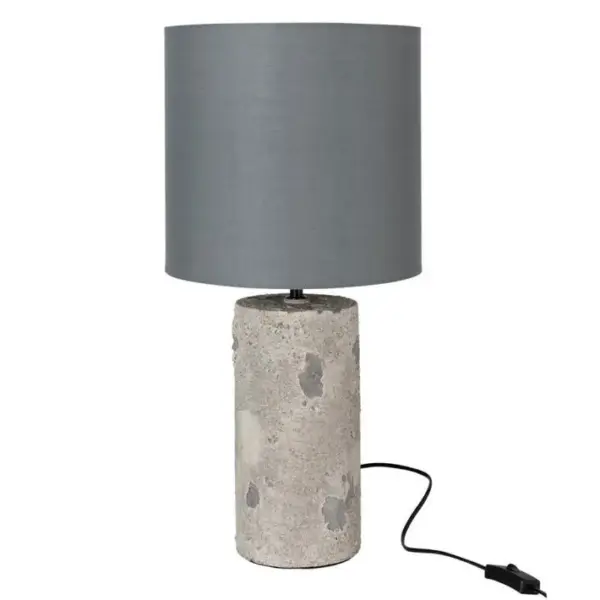 Lampe à Poser En Béton greta 58cm Gris