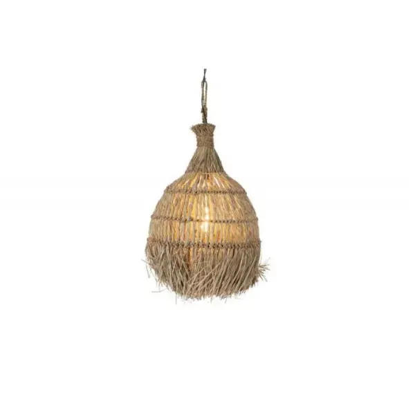 Lampe Suspension Design twist 75cm Naturel