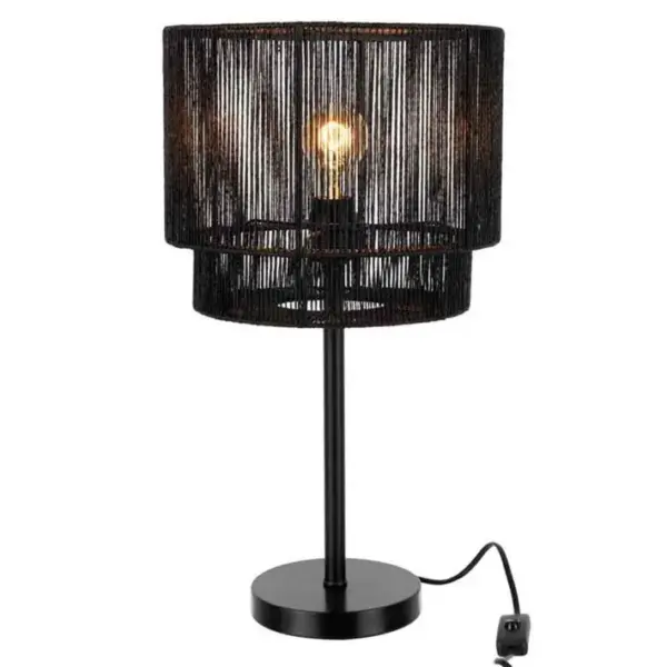 Lampe à Poser Design paul 52cm Noir