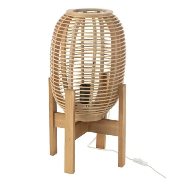 Lampe à Poser En Bambou noa 54cm Naturel