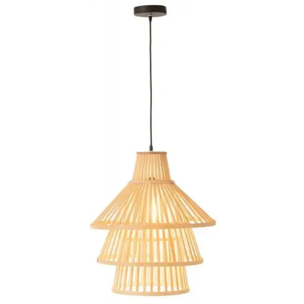 Lampe Suspension En Bambou midano 42cm Naturel