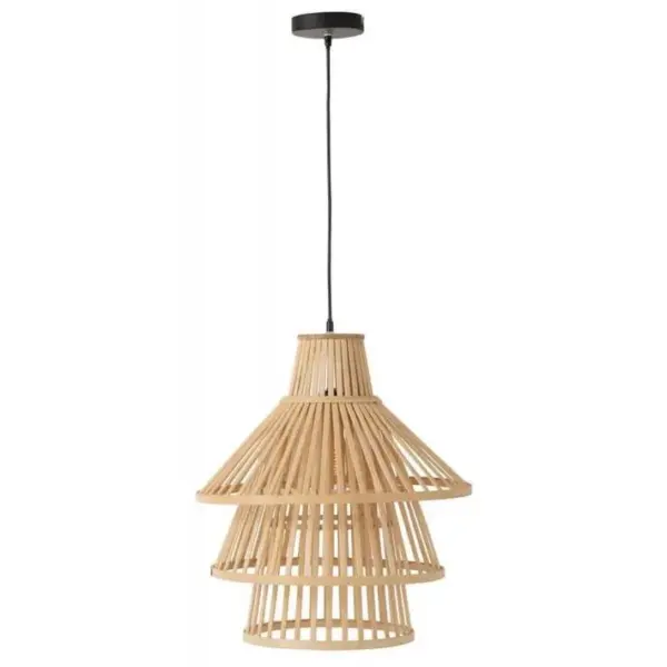 Lampe Suspension En Bambou midano 42cm Naturel