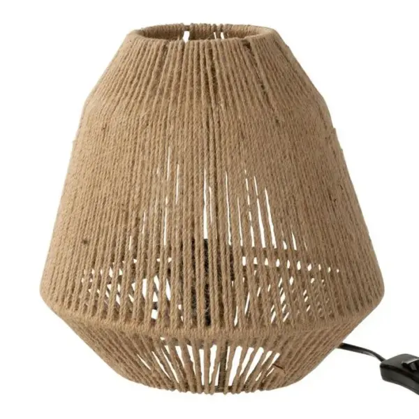 Lampe à Poser En Jute tina 26cm Naturel