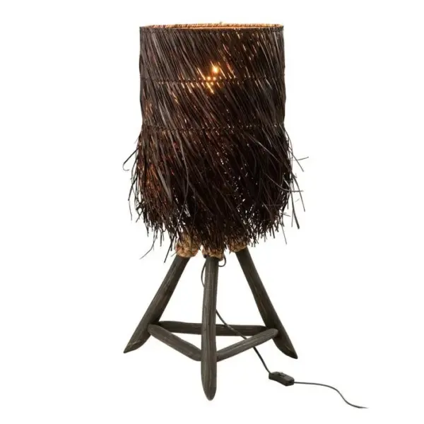 Lampe à Poser Branche En Bois arthur 61cm Marron