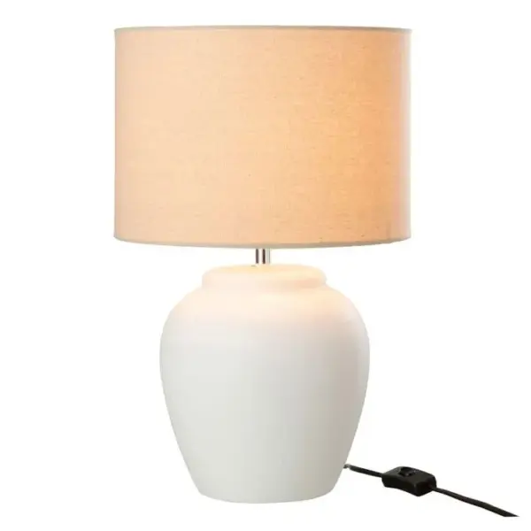 Lampe à Poser En Céramique méli 48cm Blanc