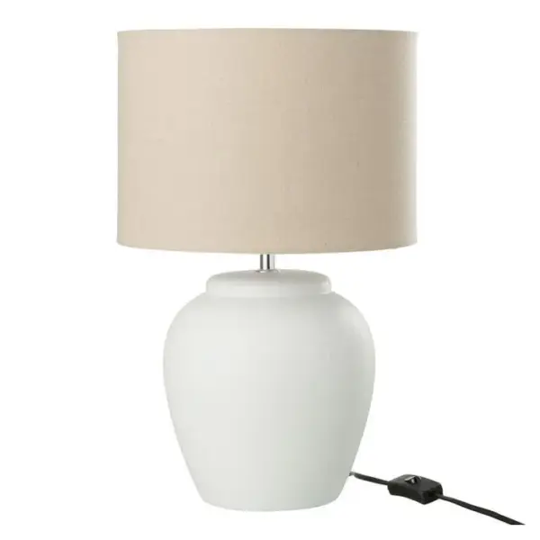 Lampe à Poser En Céramique méli 48cm Blanc