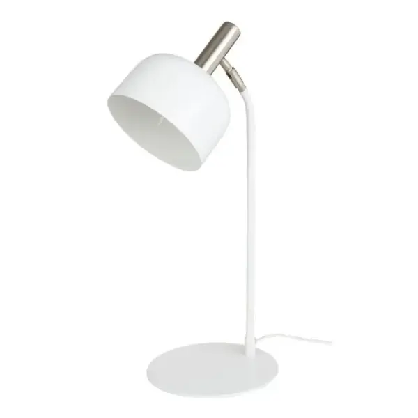 Lampe à Poser En Métal tilt 56cm Blanc