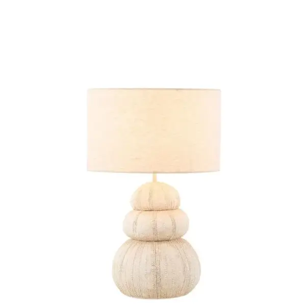 Lampe à Poser oursin 47cm Beige