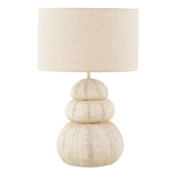 Lampe à Poser oursin 47cm Beige