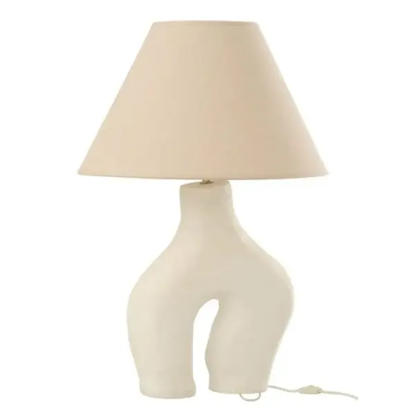 Lampe à Poser Design bali Bliss 70cm Blanc