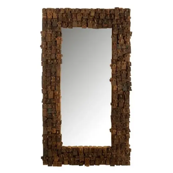 Miroir à Poser En Bois syma 180cm Marron