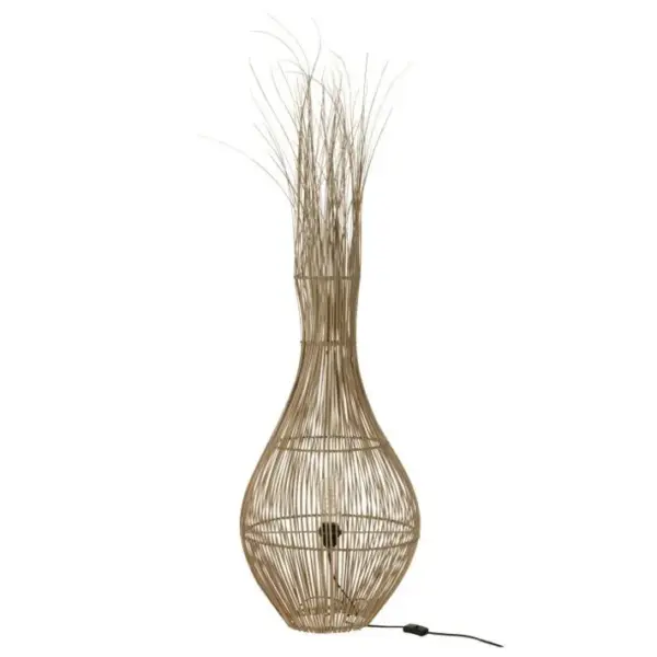 Lampe à Poser Poire bâtonnets 120cm Naturel