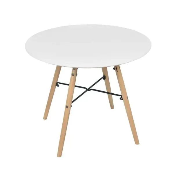 Bureau Table Design Scandinave Enfant Judy - Blanc