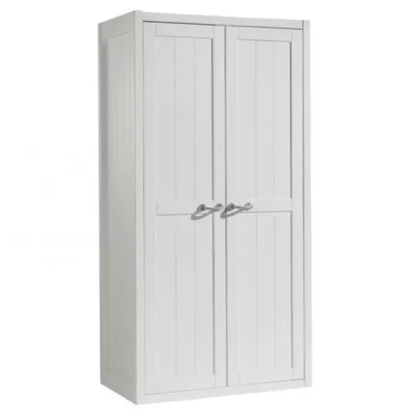 Armoire 2 Portes lewis 200cm Blanc